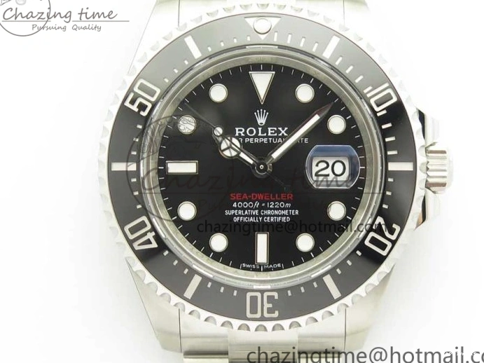 1221 Sea-Dweller 2017 Baselworld 126600 ARF 1:1 Best Edition 904L SS Case and Bracelet A2824 V Sporty 3289